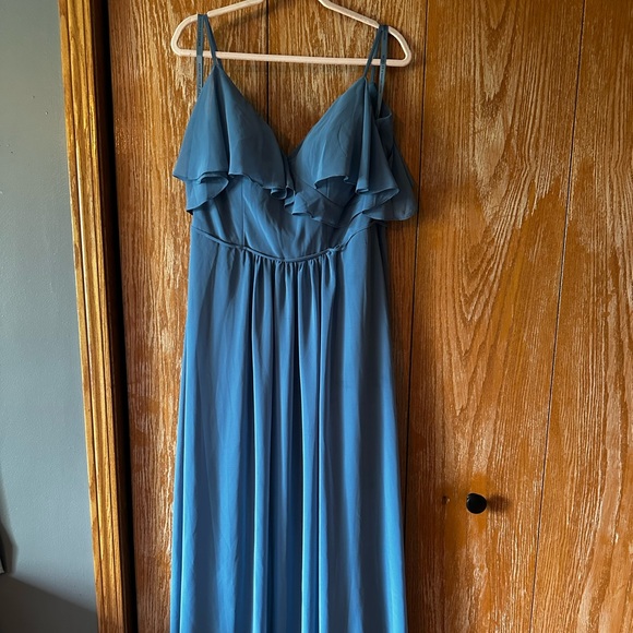 Mori Lee 21601- Size 16, Slate - Picture 1 of 6